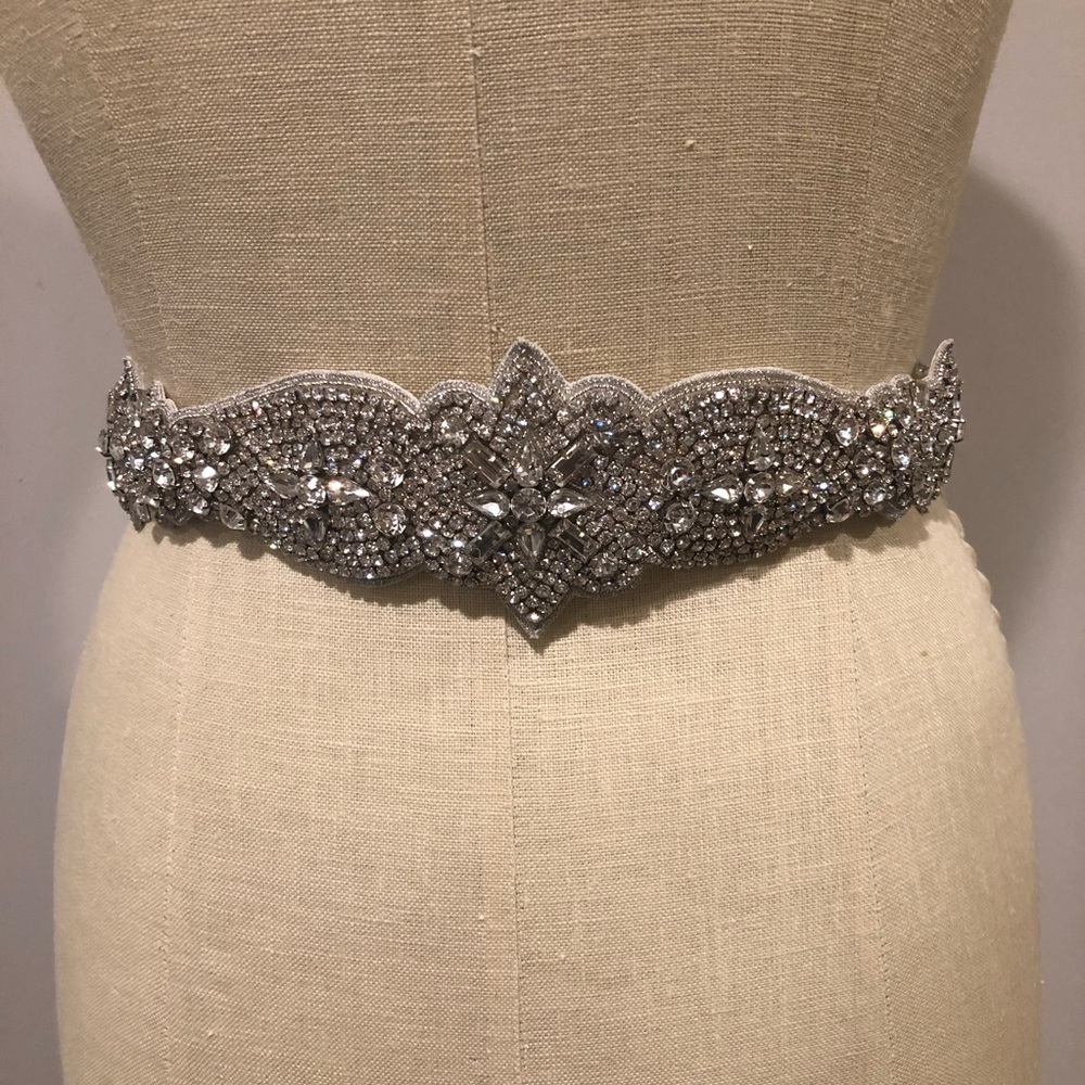 Giavan stunning Diamond and crystal bridal sash